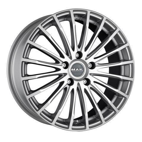 Диски MAK Fatale 7.5x17 5x112 ET43 ЦО76 цвет Silver