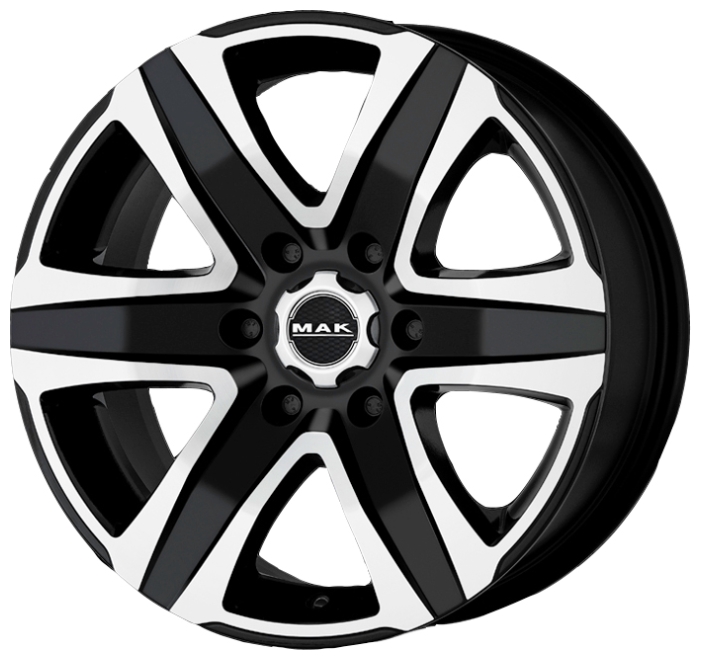 Диски MAK Stone 6 8x18 6x139,7 ET15 ЦО106.1 цвет BLACK MIRROR