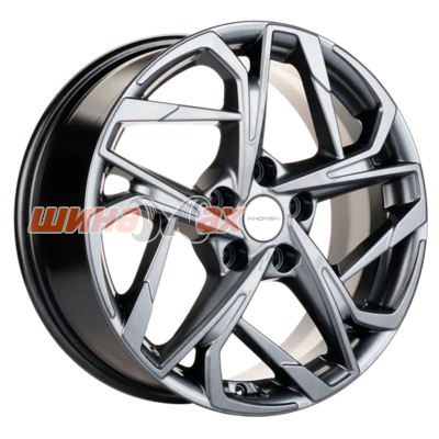 Диск Khomen Wheels KHW1716 (Forester) 7x17/5x114,3 ET48 D56,1  Gray-FP Диск Khomen Wheels KHW1716 (Forester) 7x17/5x114,3 ET48 D56,1  Gray-FP
