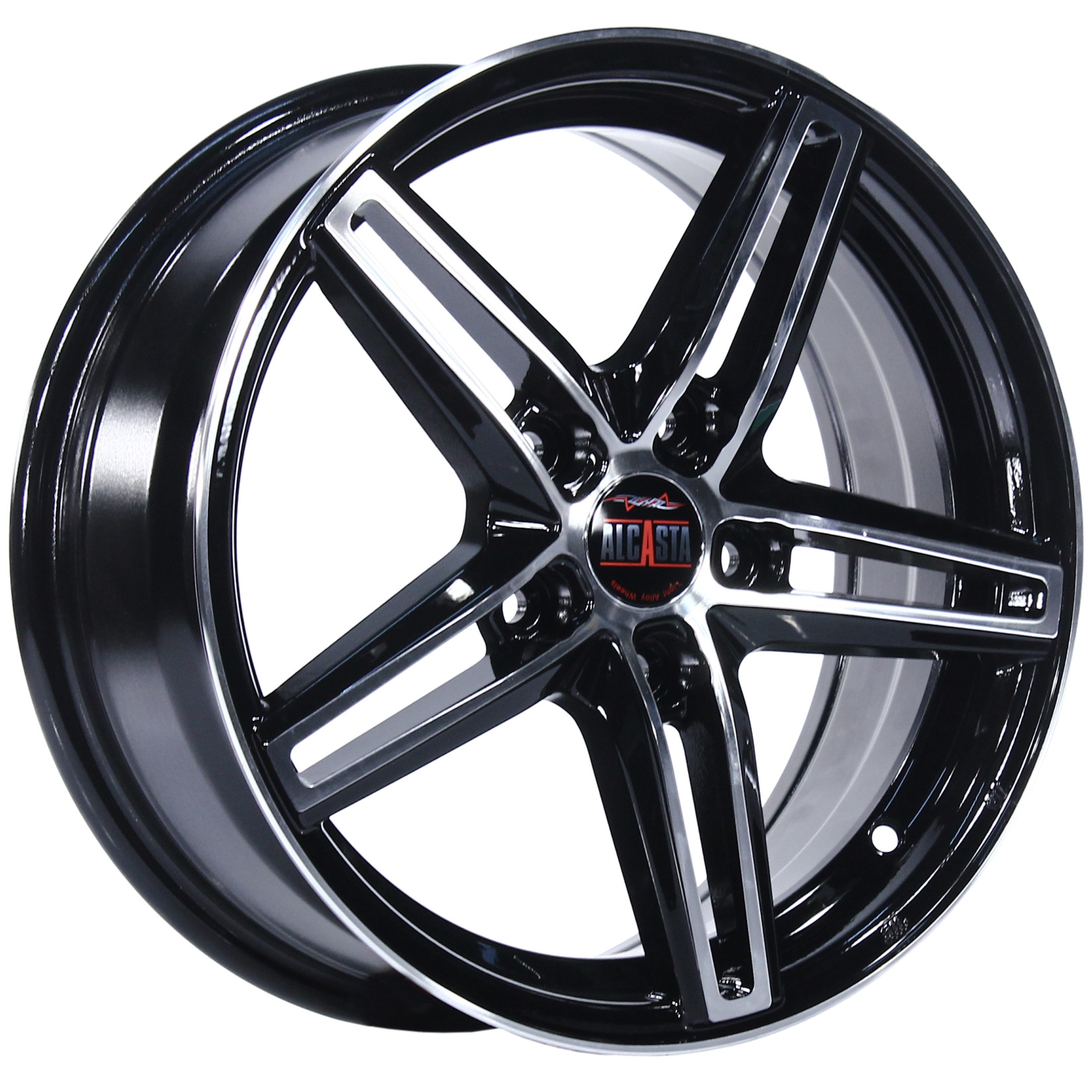 Диски Alcasta M43 6,5x16 5x105 ET39 ЦО56,6 Цвет BKF