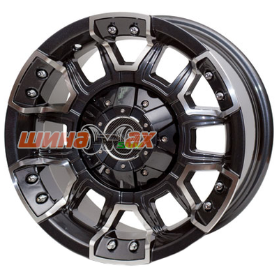 Диск PDW Blackout (6024/01) 8x15/5x139,7 ET0 D108,2  M/TBS-2 (нк)