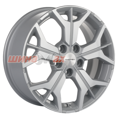 Диск Khomen Wheels KHW1715 (Jetta) 7x17/5x112 ET54 D57,1  F-Silver-FP