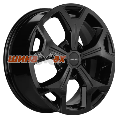 Диск Khomen Wheels KHW1710 (Coolray) 6,5x17/5x114,3 ET45 D54,1  Black