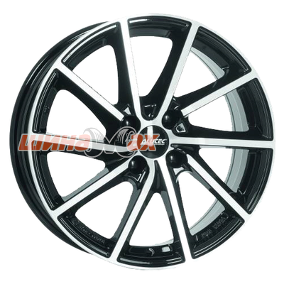 Диск Alutec Singa 7,5x18/5x108 ET55 D63,4  Diamant black front polished