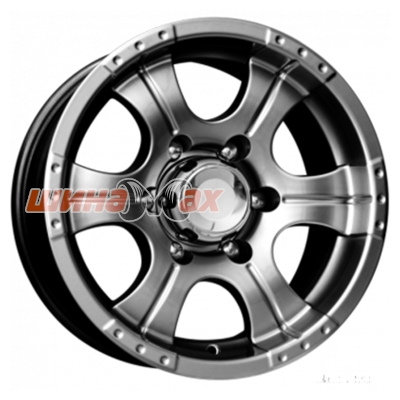 Диск K&K Байконур (КС473) 7x15/6x139,7 ET-5 D108,5  Дарк платинум Диск K&K Байконур (КС473) 7x15/6x139,7 ET-5 D108,5  Дарк платинум