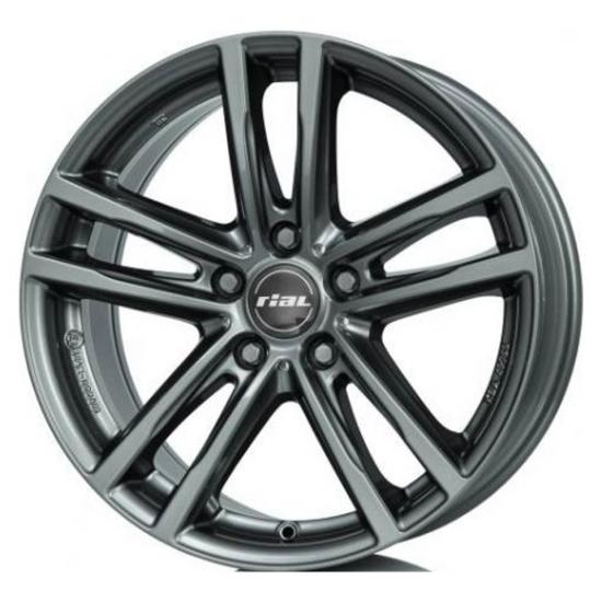 Легкосплавные диски Rial X10 8x17 5*120 ET30 Dia72.6 Metal Grey