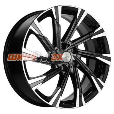 Диск литой Khomen Wheels KHW1901 (Tugella) 7.5x19/5x108 ET46 D63.4 Black-FP