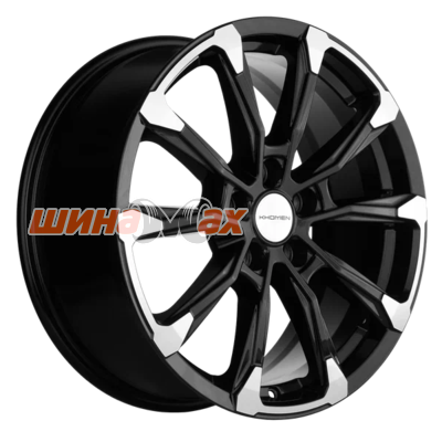 Диск Khomen Wheels KHW1808 (Jolion) 7,5x18/5x114,3 ET37 D66,5  Black-FP