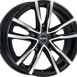 Диски MAK Milano 8x18 5x108 ET45 ЦО72 BLACK MIRROR