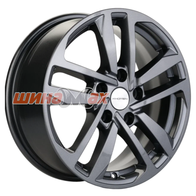 Диск Khomen Wheels KHW1612 (Polo) 6,5x16/5x100 ET39 D57,1  Gray