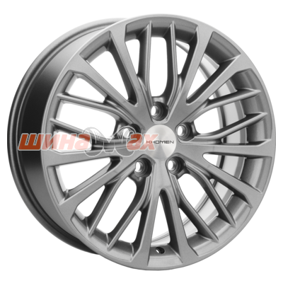 Диск Khomen Wheels KHW1705 (CX-5/i40/X-Trail) 7x17/5x114,3 ET45 D67,1  Gray