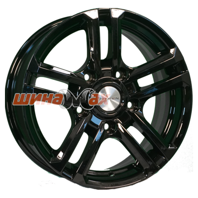 Диск Khomen Wheels KHW1602 (Niva 4x4 Bronto) 6,5x16/5x139,7 ET35 D98,5  Black