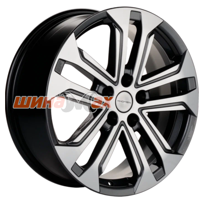 Диск Khomen Wheels KHW1803 (Coolray) 7x18/5x114,3 ET50 D54,1  Gray-FP