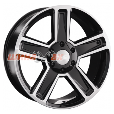 Диск LS 1296 8,5x20/6x114,3 ET35 D67,1  BKF (конус, Колпак+лого)