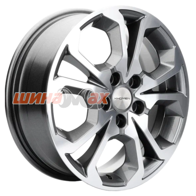 Диск Khomen Wheels KHW1711 (Chery tigo 7pro) 6,5x17/5x108 ET33 D60,1  Gray-FP