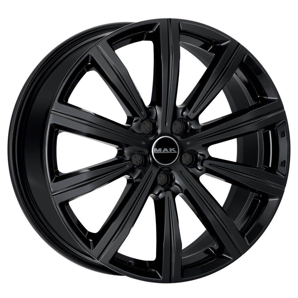 Диски MAK Birmingham 8.5x19 5x120 ET47 ЦО65.1 цвет Gloss Black
