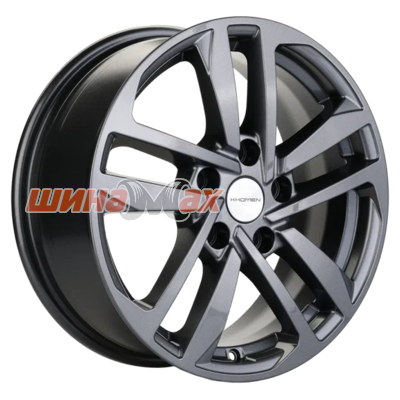 Диск литой Khomen Wheels KHW1612 (Focus) 6.5x16/5x108 ET50 D63.35 Gray
