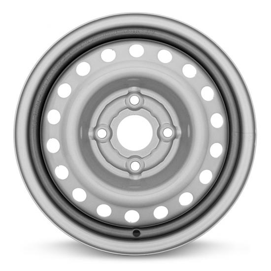 Стальные диски TREBL Hyundai 4375 5x13 4*100 ET46 Dia54.1 Silver