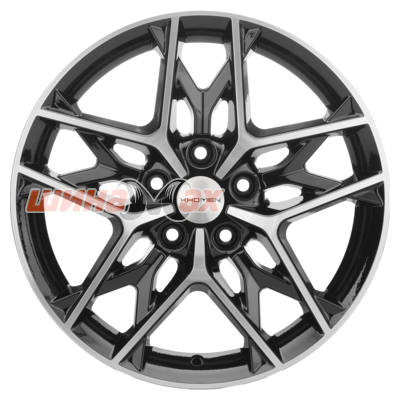 Диск Khomen Wheels KHW1709 (Changan/Geely/Lexus/Toyota) 7x17/5x114,3 ET45 D60,1  Black-FP