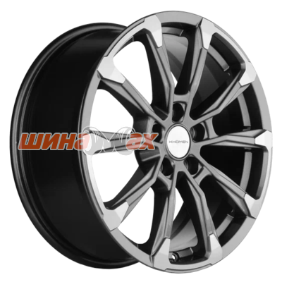 Диск Khomen Wheels KHW1808 (K5/Santafe) 7,5x18/5x114,3 ET50 D67,1  Gray-FP