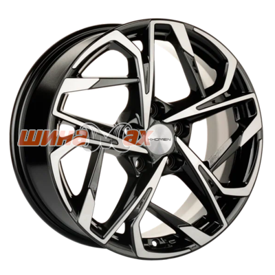 Диск Khomen Wheels KHW1716 (Besturn X40) 7x17/5x114,3 ET40 D57,1  Black-FP