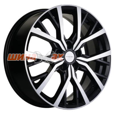 Диск Khomen Wheels KHW1806 (Koleos) 7x18/5x114,3 ET35 D66,1  Black-FP