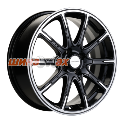 Диск Khomen Wheels KHW1707 (Lada Vesta) 6,5x17/4x100 ET50 D60,1  Black-FP