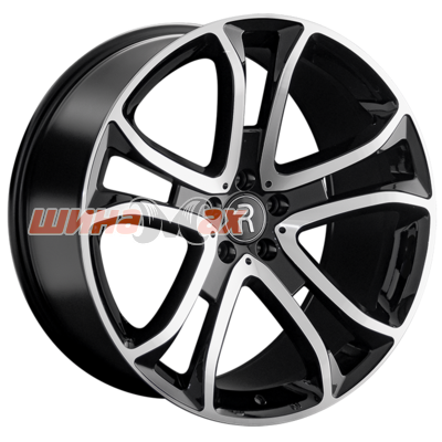 Диск Replay MR208 10x21/5x112 ET44 D66,6  BKF (конус, MB001)