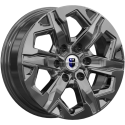 Диски KiK Тейт КС1050 7,5x17 6x139,7 ET25 ЦО106,1 BG - кварц