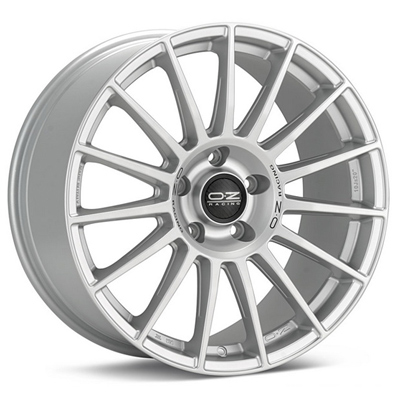 Диски OZ Racing SuperTurismo DAKAR 8.5x20 5x120 ET32 ЦО79 цвет MATT RACE SILVER BLACK LETTERING