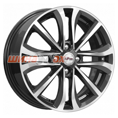 Диск iFree Панган 6x16/4x100 ET45 D60,1  Блэк Джек