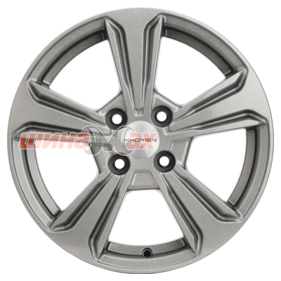 Диск Khomen Wheels KHW1502 (Vesta/Almera) 6x15/4x100 ET50 D60,1  G-Silver