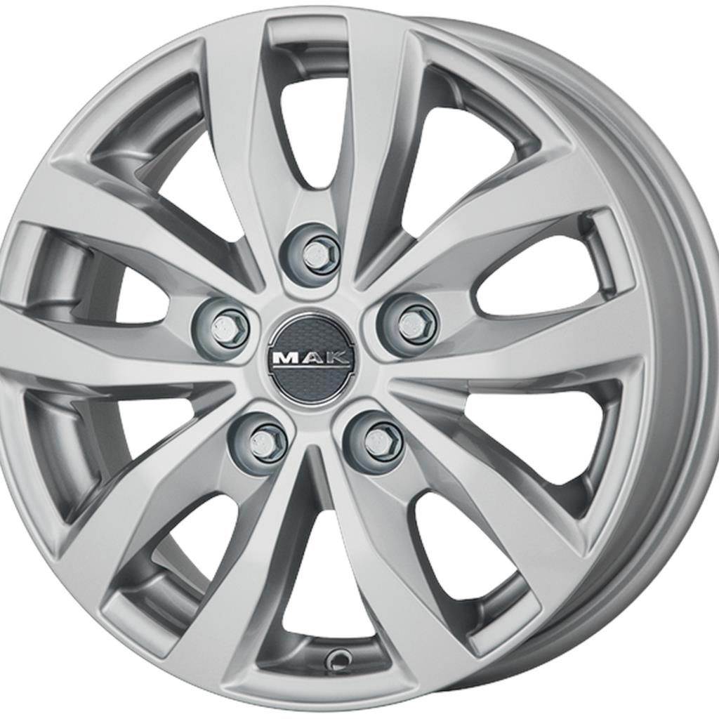 Диски MAK Load 5 7x17 5x108 ET46 ЦО65.1 цвет Silver