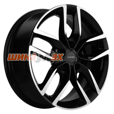 Диск Khomen Wheels KHW1708 (Elantra/Ceed/i30) 6,5x17/5x114,3 ET46 D67,1  Black-FP Диск Khomen Wheels KHW1708 (Elantra/Ceed/i30) 6,5x17/5x114,3 ET46 D67,1  Black-FP