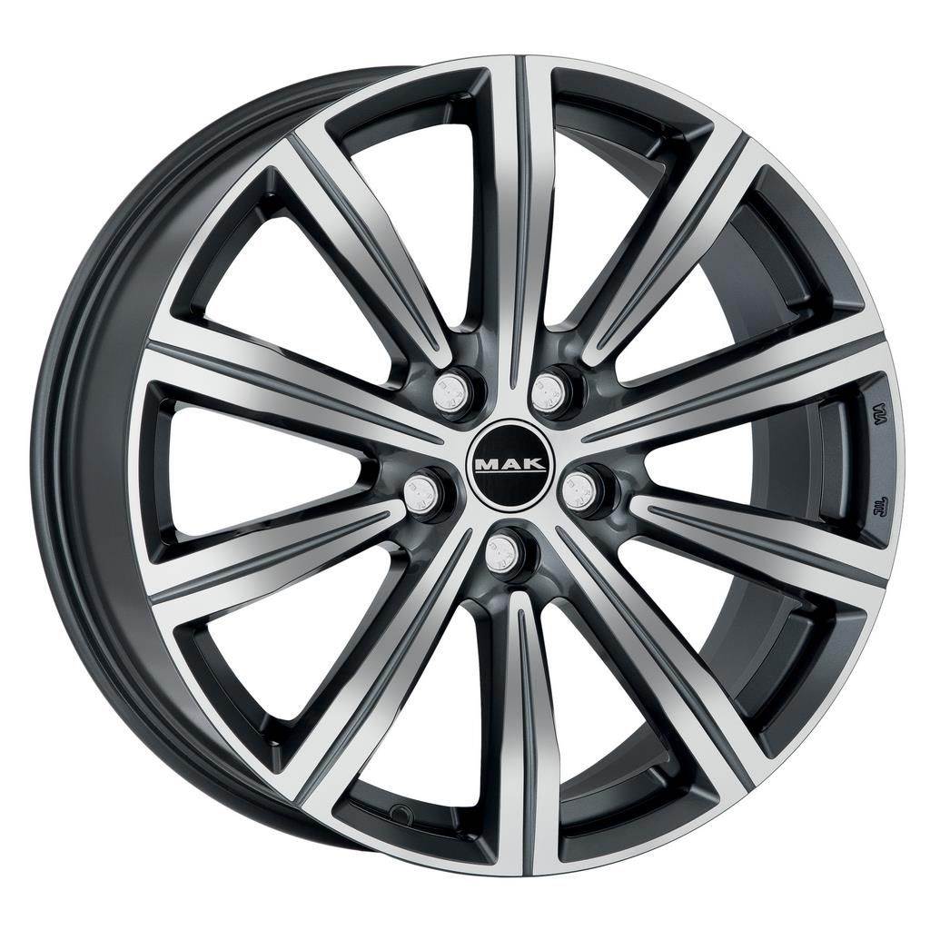 Диски MAK Birmingham 8.5x20 5x112 ET28 ЦО66.45 цвет Gunmetal Mirror Face