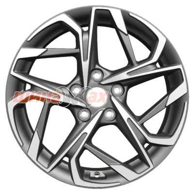 Диск литой Khomen Wheels KHW1716 (Evolute i-Joy) 7x17/5x110 ET40 D67.1 Gray-FP