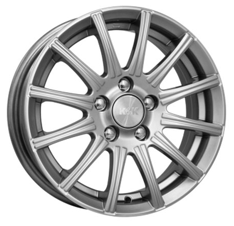 Диски KiK KS-474 6x15 5x100 ET38 ЦО57,1 Цвет дарк платинум