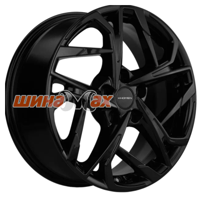 Диск Khomen Wheels KHW1716 (Changan/Geely/Lexus/Toyota) 7x17/5x114,3 ET45 D60,1  Black
