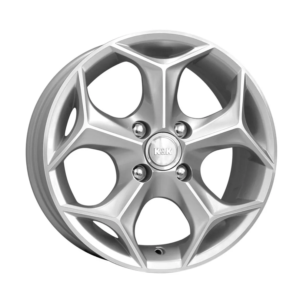 Легкосплавные диски КиК Кристалл (КС410) 6x15 5*112 ET40 Dia66.6 Silver