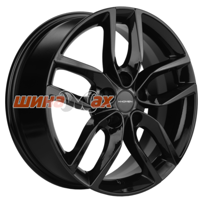 Диск литой Khomen Wheels KHW1708 (Dongfeng AX7/Evolute i-PRO) 6.5x17/5x108 ET43 D65.1 Black