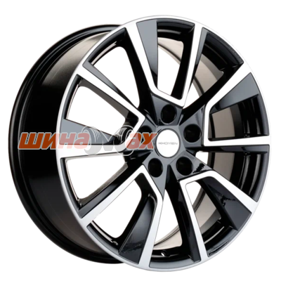 Диск Khomen Wheels KHW1802 (Jolion) 7x18/5x114,3 ET37 D66,5  Black-FP
