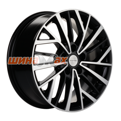 Диск Khomen Wheels KHW1717 (Karoq) 7x17/5x112 ET45 D57,1  Black-FP