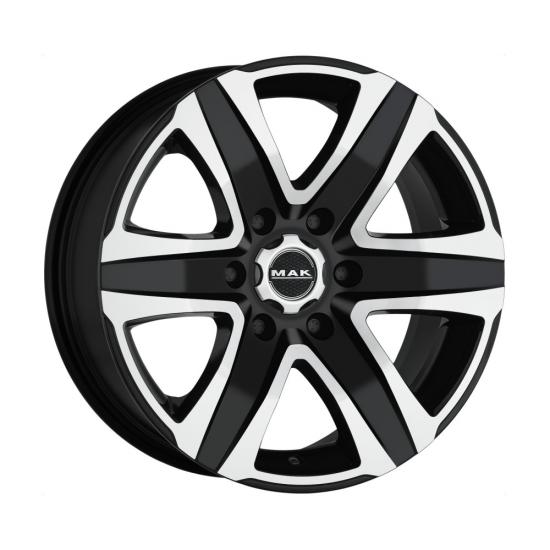 Легкосплавные диски MAK Stone 4x4 T 8x17 6*139.7 ET40 Dia93.1 Black Mirror