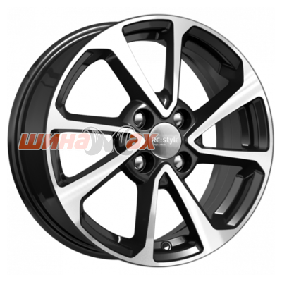 Диск K&K КС861 6x15/4x100 ET46 D54,1  Алмаз черный