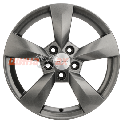 Диск Khomen Wheels KHW1504 (Rapid) 6x15/5x100 ET38 D57,1  G-Silver