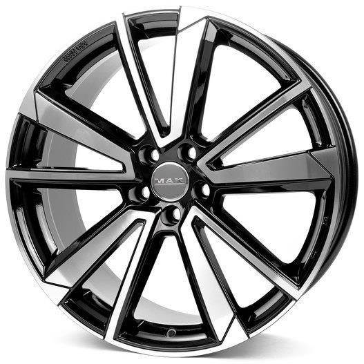 Диски MAK Fivestar 9x21 5x112 ET35 ЦО66.45 цвет BLACK MIRROR