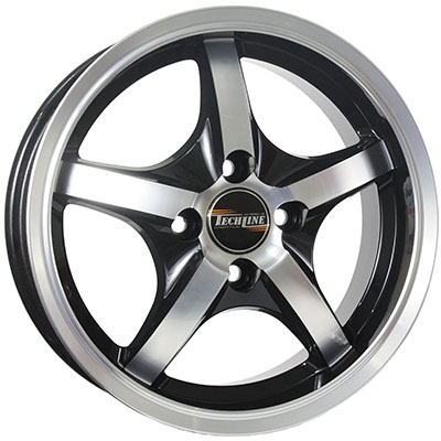 Диски Tech-Line 527 6x15 5x112 ET35 ЦО67.1 цвет BDM