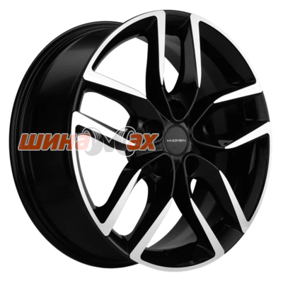 Диск Khomen Wheels KHW1708 (Chery Tiggo 7pro) 6,5x17/5x108 ET33 D60,1  Black-FP