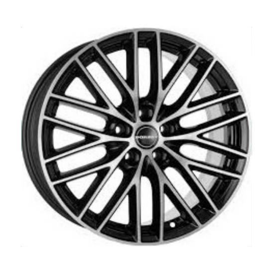 Легкосплавные диски Borbet BS5 7.5x17 5*105 ET38 Dia56.6 Black Polished