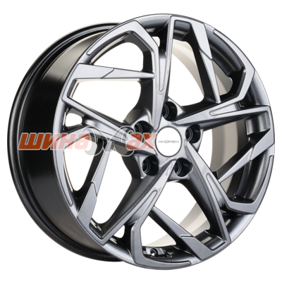 Диск литой Khomen Wheels KHW1716 (Changan CS35/CS35 Pro) 7x17/5x110 ET46 D63.3 Gray